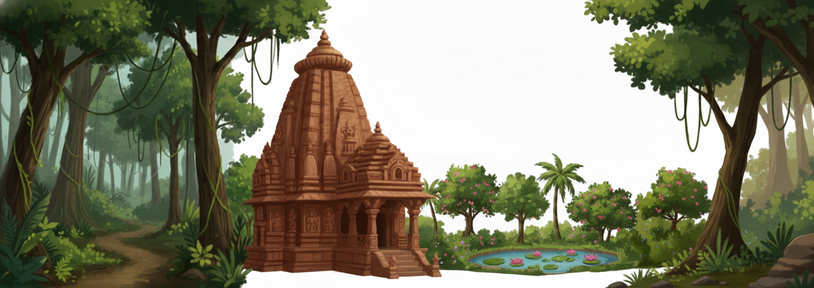 Temple illustration